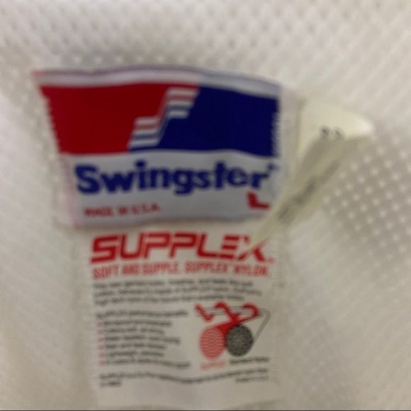 Vtg USA Olympics NWT White Windbreaker Pullover L - Picture 7 of 9